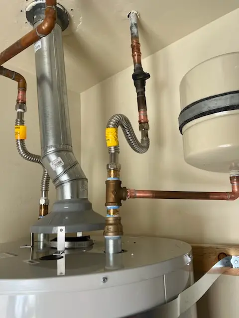 Water heater installation and plumbing repair in Sunset West